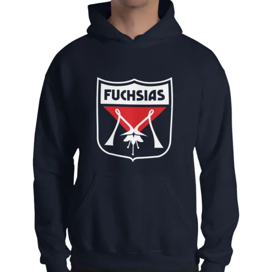 fuchsias melbourne football hoodie