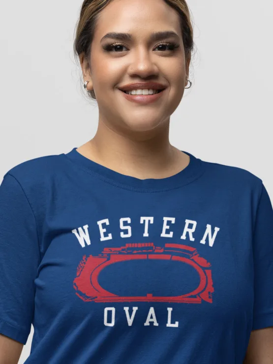 western oval retro shirt