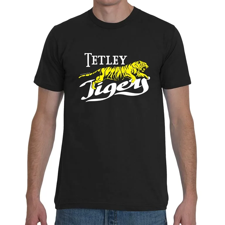 Tetley tigers retro football shirt