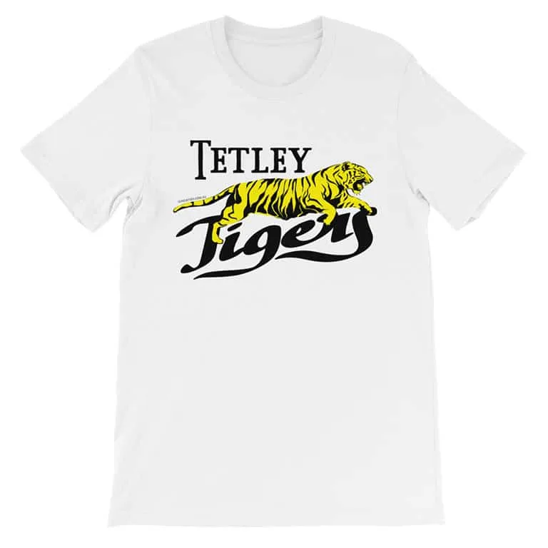 Tetley tigers retro-footy t-shirt white