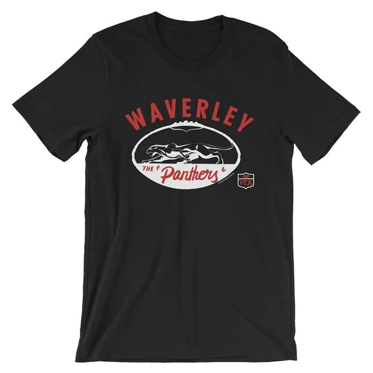 Waverley Panthers VFA vintage tshirt black