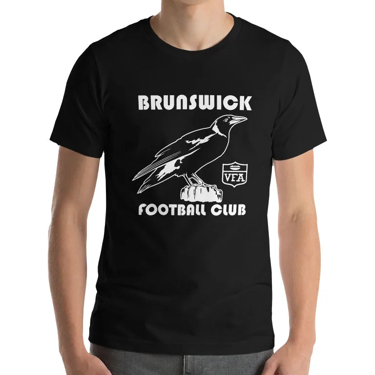 brunswick magpies football club shirt