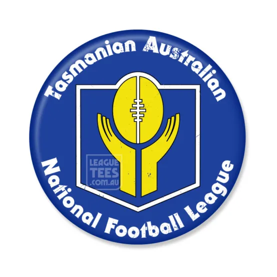 tasmanian football vintage badge