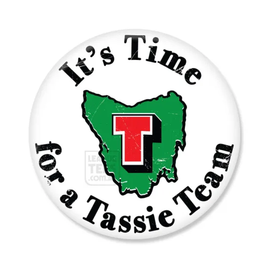 time for a tassie team vintage badge
