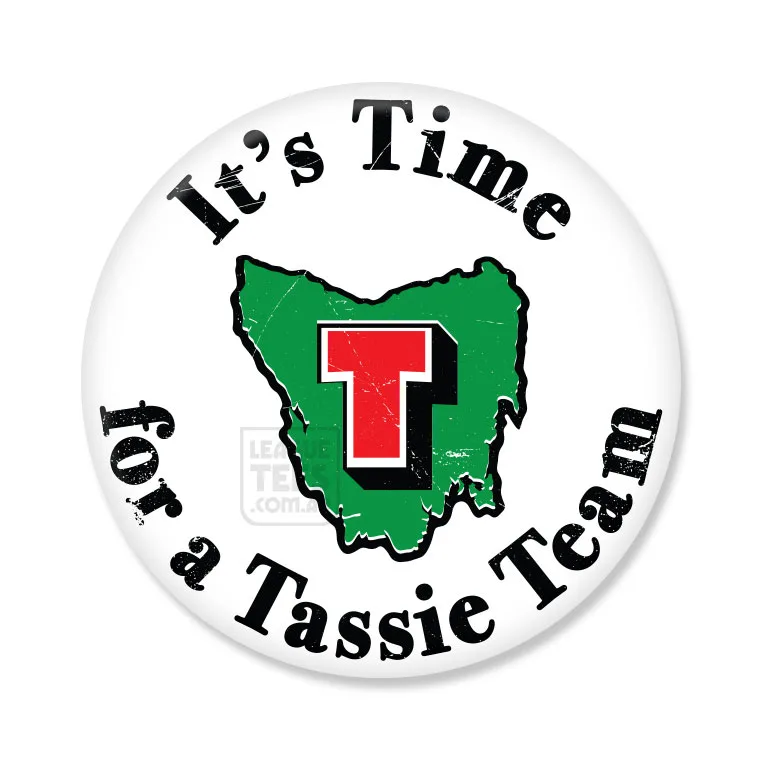 time for a tassie team vintage badge