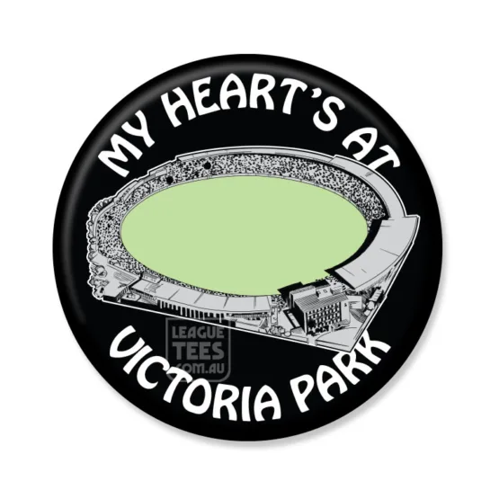 victoria park vintage football badge