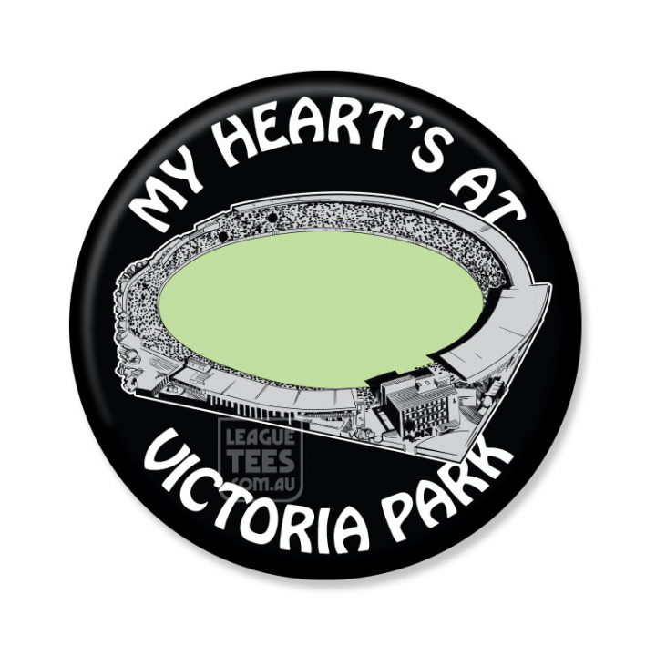 victoria park vintage football badge