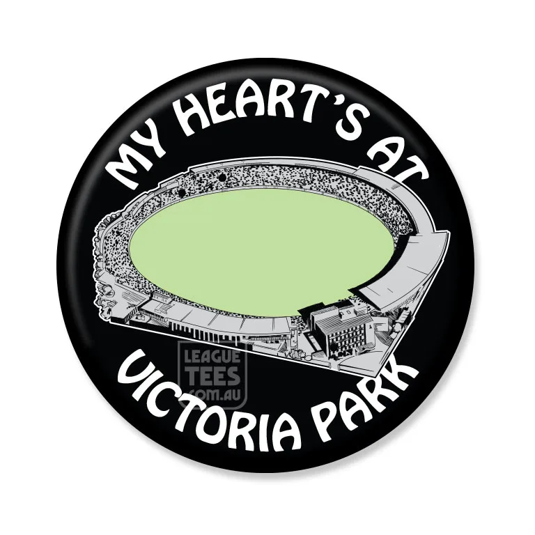 victoria park vintage football badge