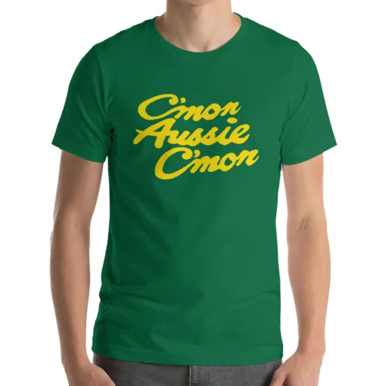 c'mon aussie cmon t-shirt