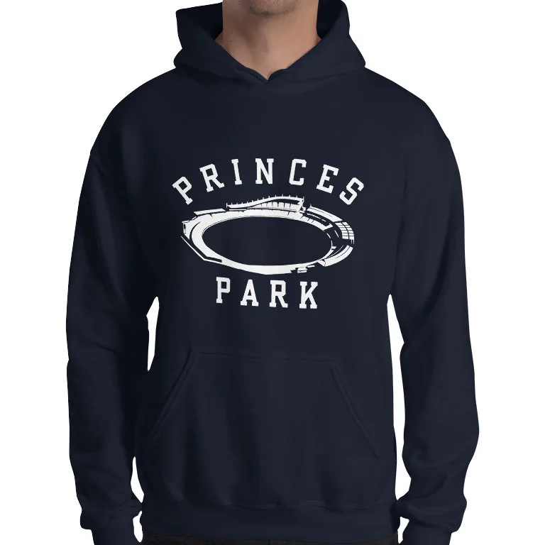 princes park retro footy hoodie