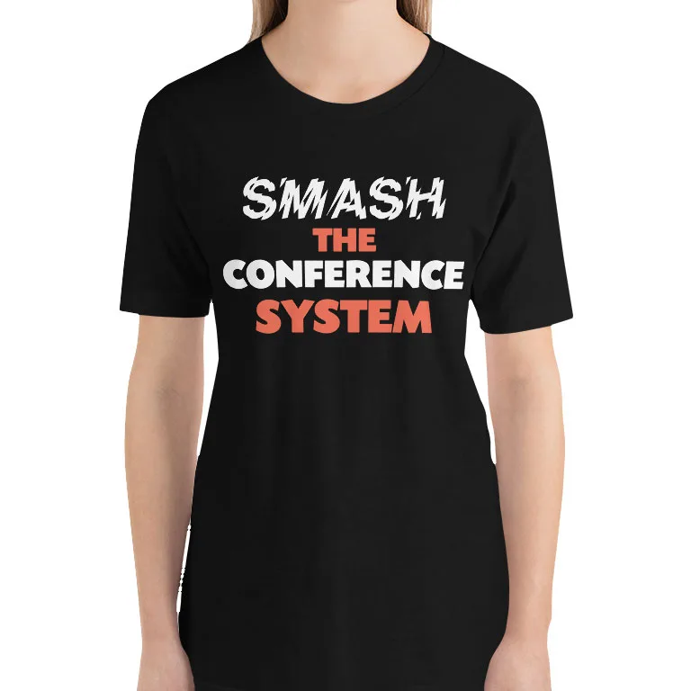 smash conference system shirt