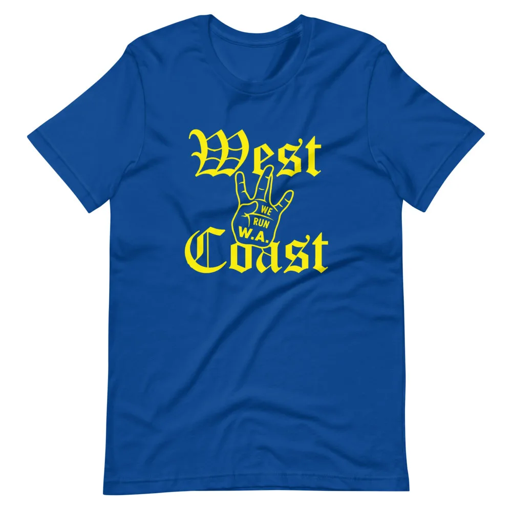 west coast football shirt