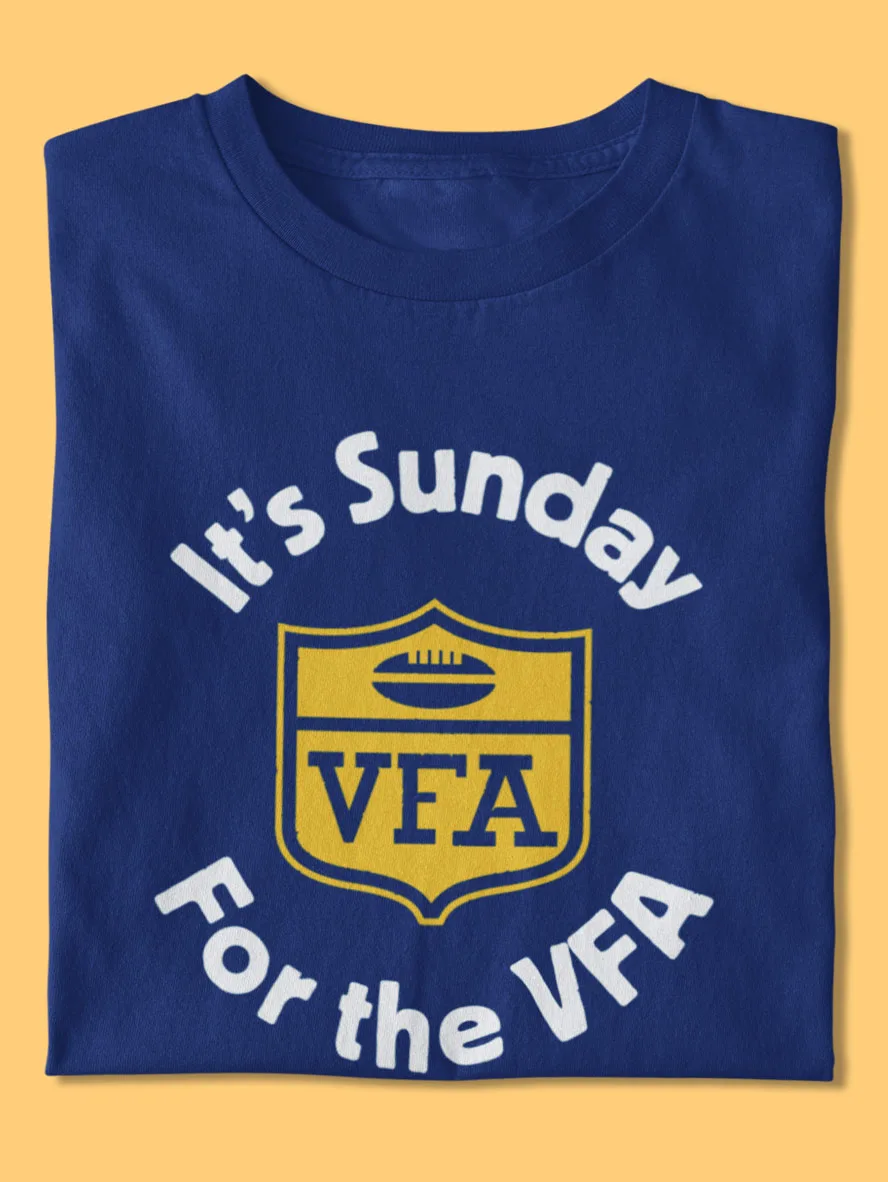 vfa football shirt blue