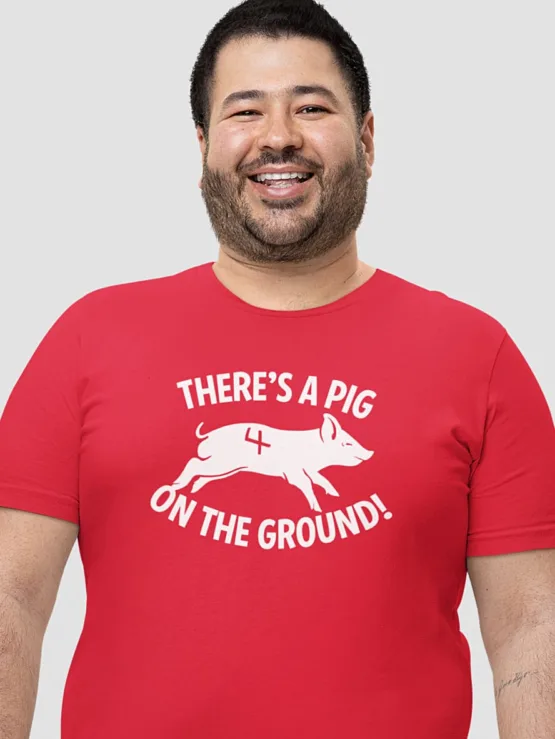 There's a pig at full forward shirt