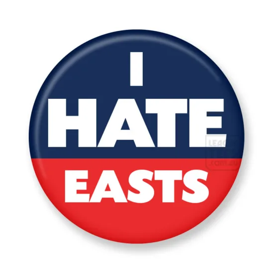 easts vintage rugby league badge