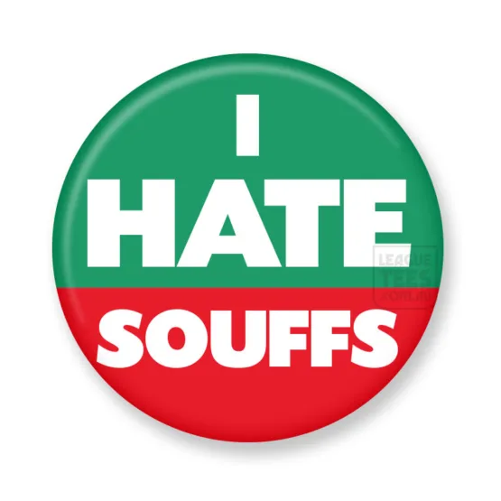 souths vintage rugby league badge