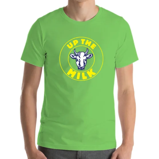 "Up the Milk" retro t-shirt