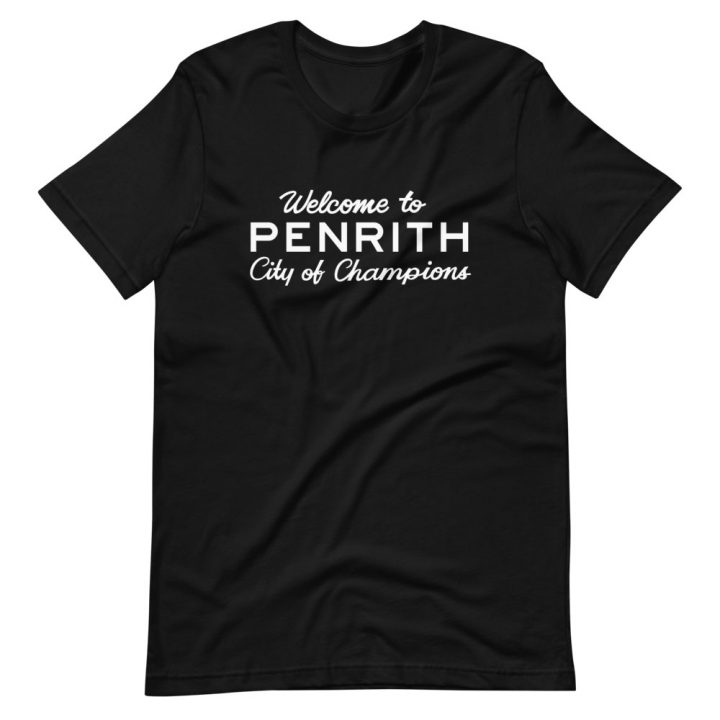 penrith champions t-shirt black