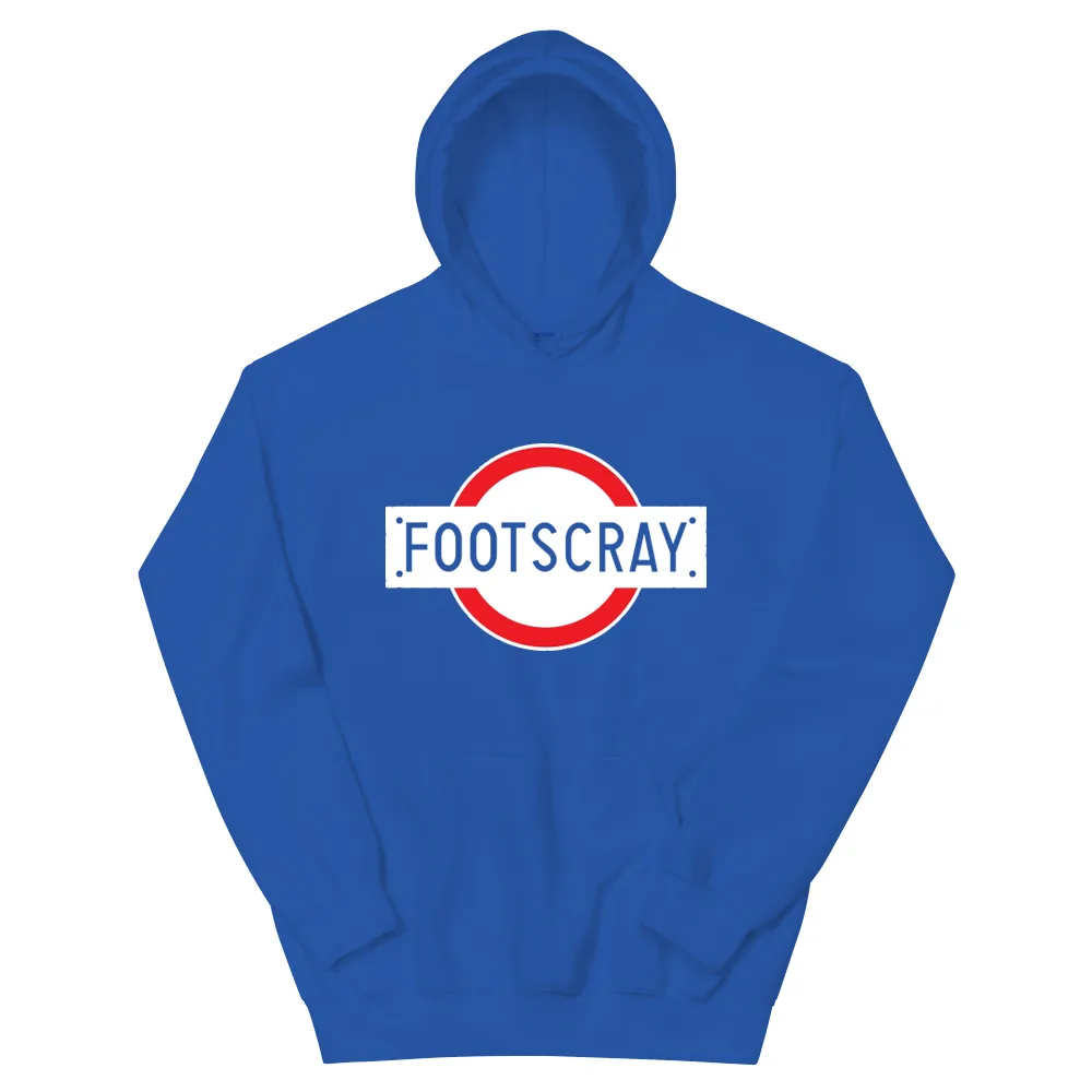 footscray station retro hoodie