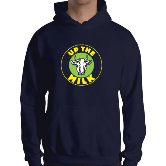 Up the Milk football sweater