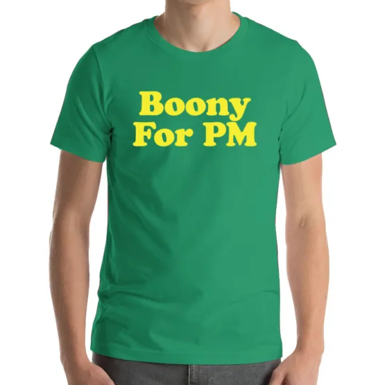 boony for prime minister shirt