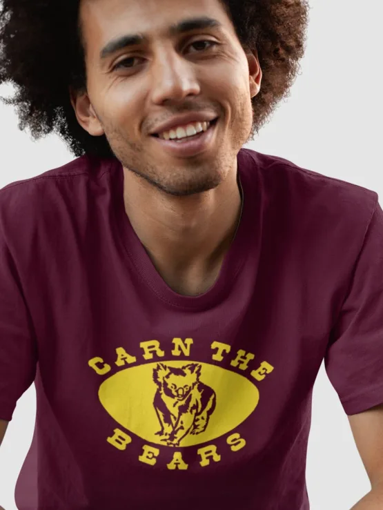 carn the bears retro footy shirt