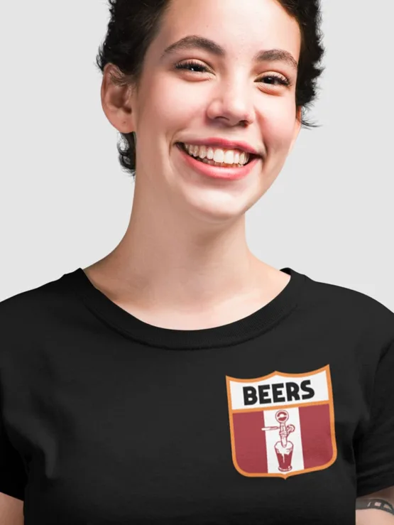 beers footy shirt