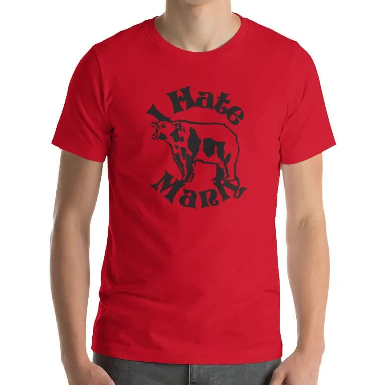 I hate Manly rugby league shirt