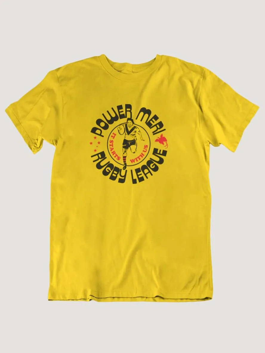 Power Meri - PNG rugby league women's fundraiser t-shirt - Image 2