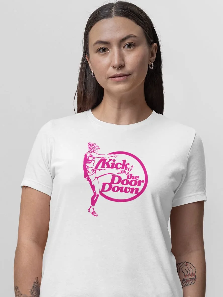 womens footy t-shirt