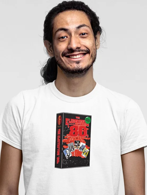 electrifying eighties football shirt