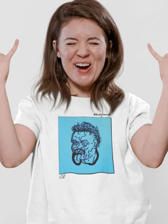 Game Two Badly Drawn Rugby League Limited Edition tee