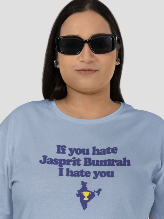 hate jasprit bumrah cricket shirt