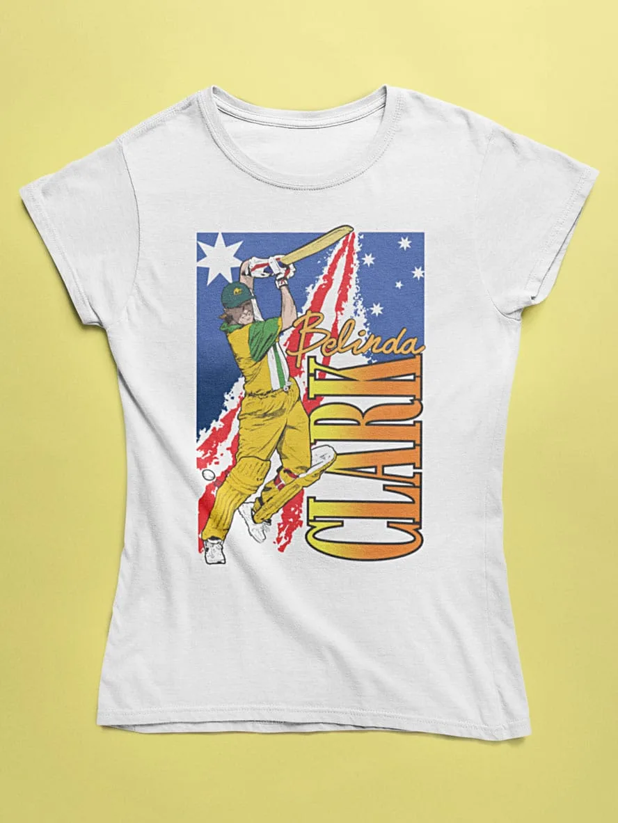 Belinda Clark medal cricket shirt