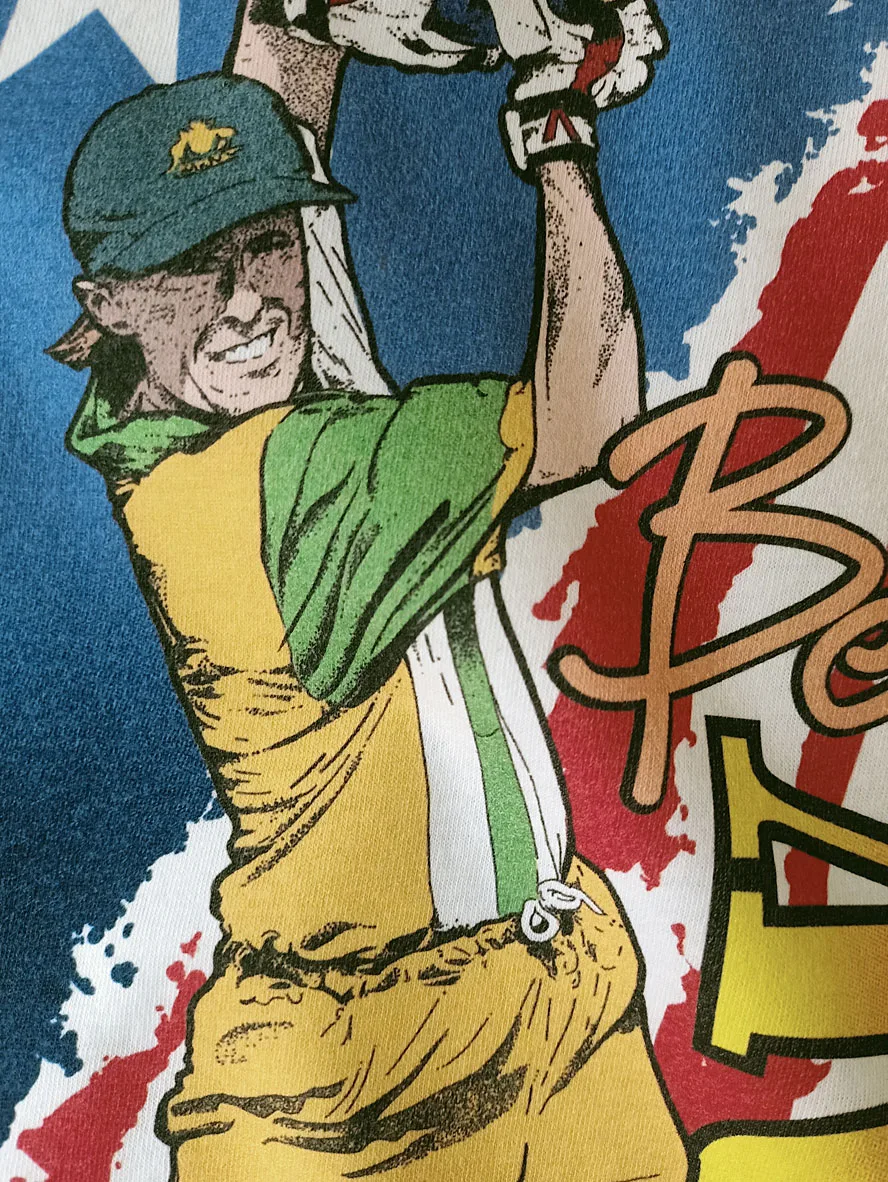 Belinda Clark retro cricket shirt