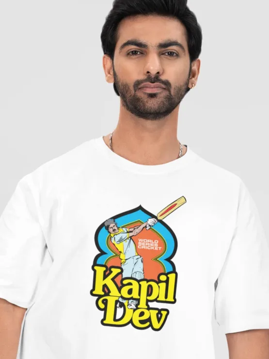 Kapil Dev World Series Cricket shirt