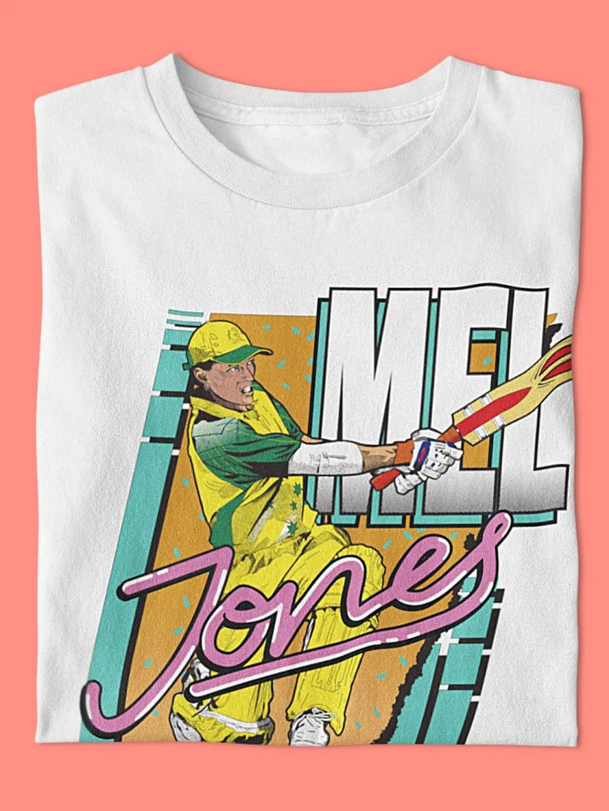 Mel Jones cricket shirt