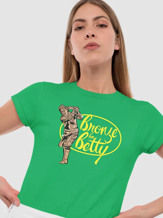 Betty Wilson Australian retro cricket shirt