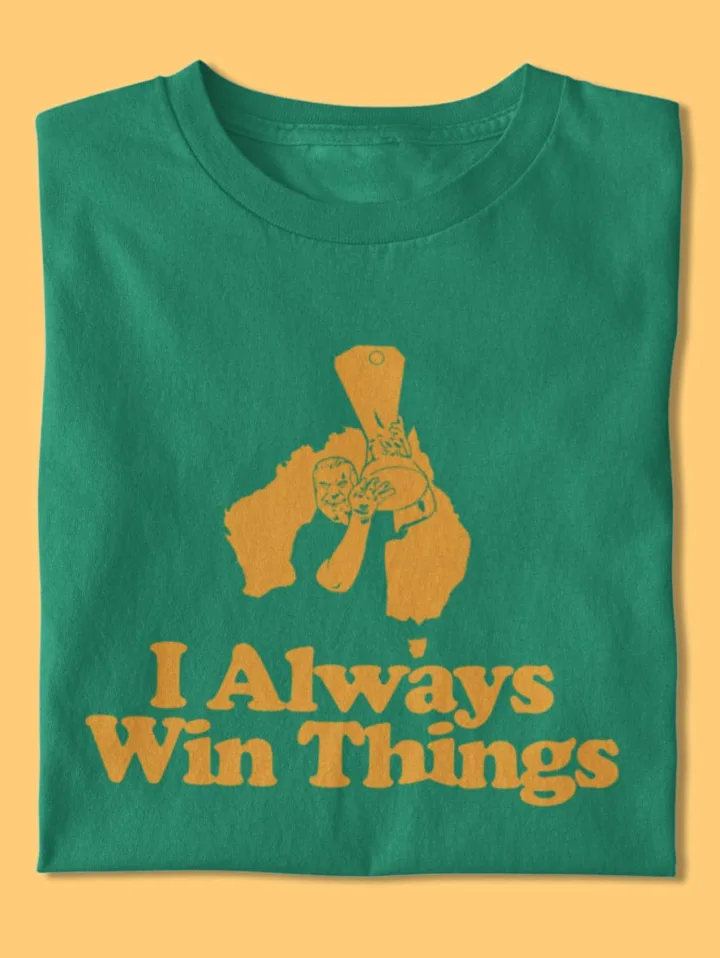 ange postecoglou I always win shirt