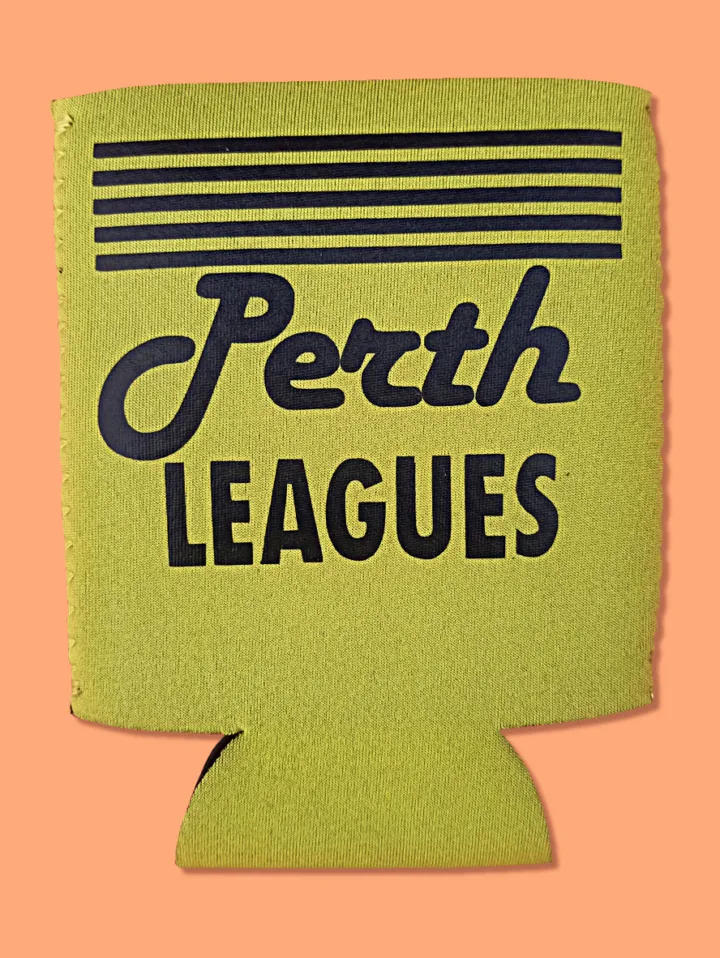 Perth rugby league club stubby holder