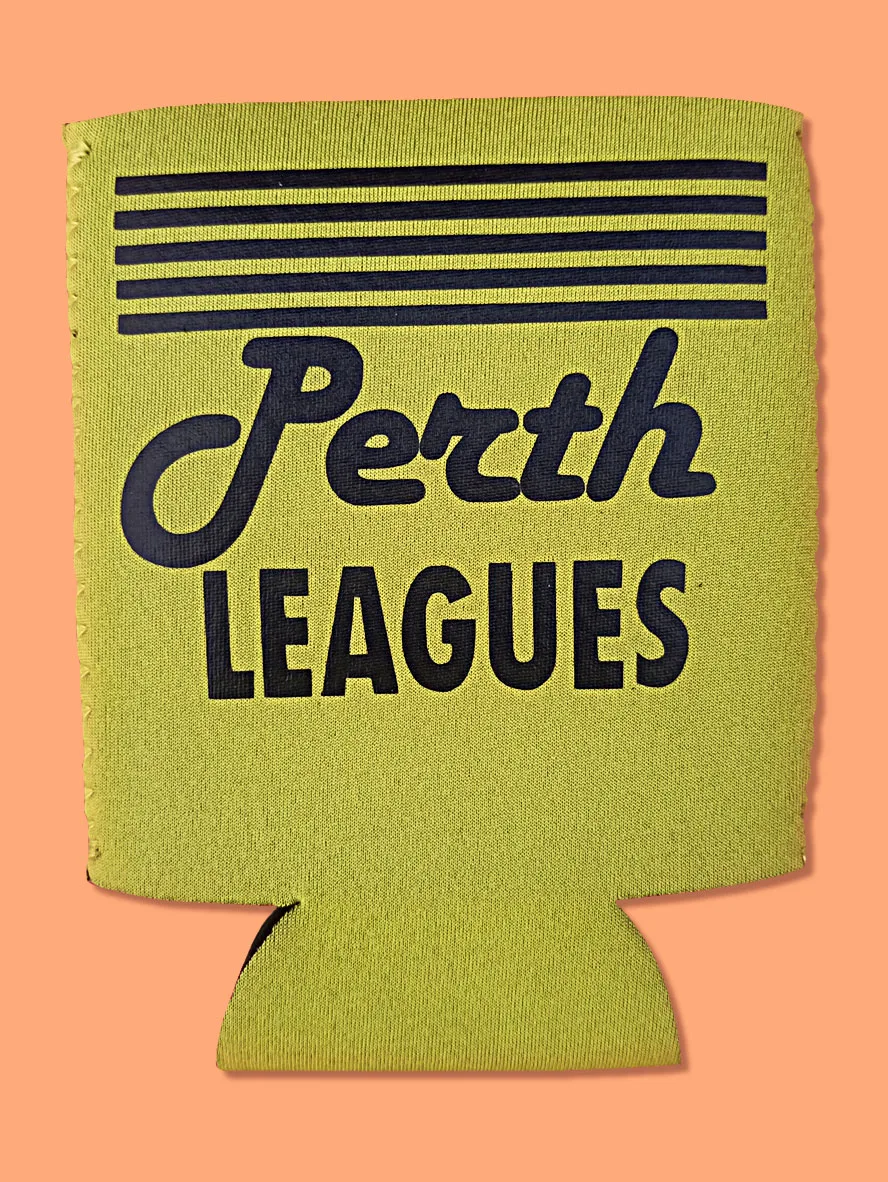 Perth rugby league club stubby holder