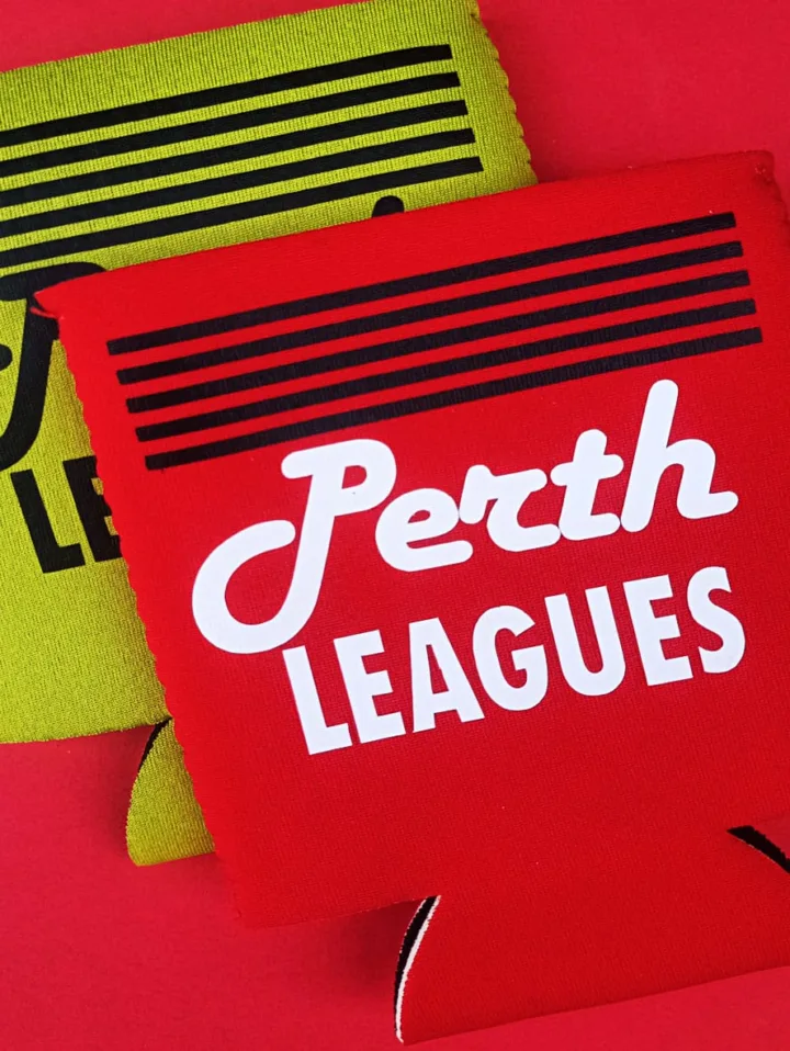 Perth rugby league stubby holder