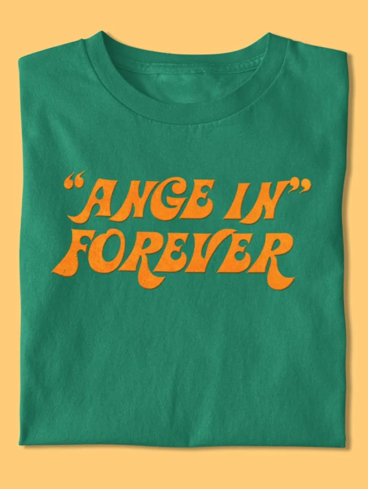 Ange in forever shirt