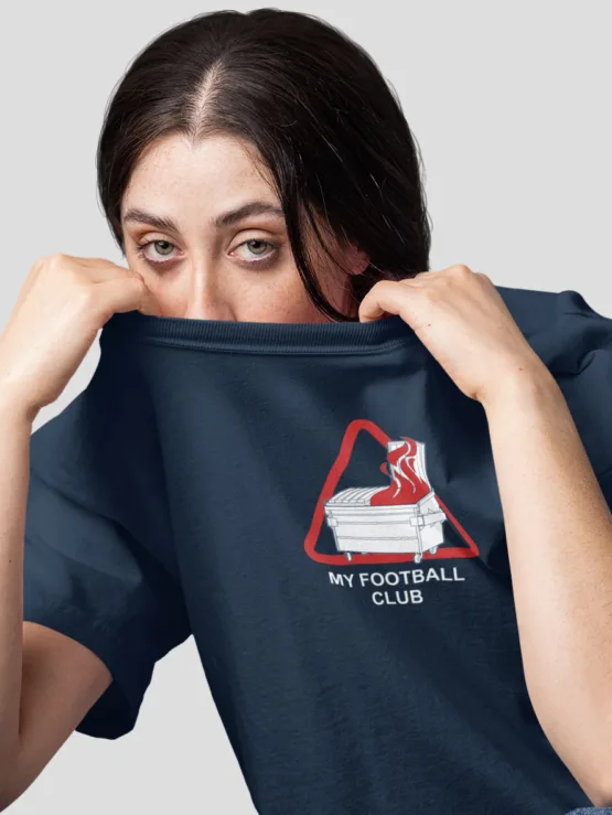 footy dumpster fire shirt