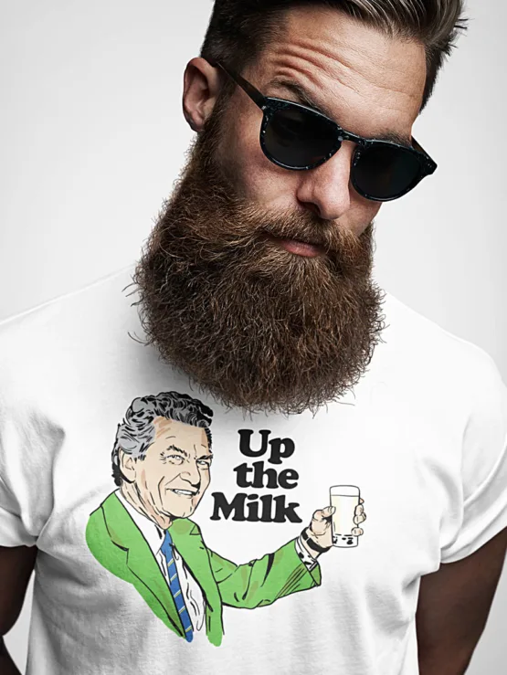 Up the Milk Bob Hawke shirt