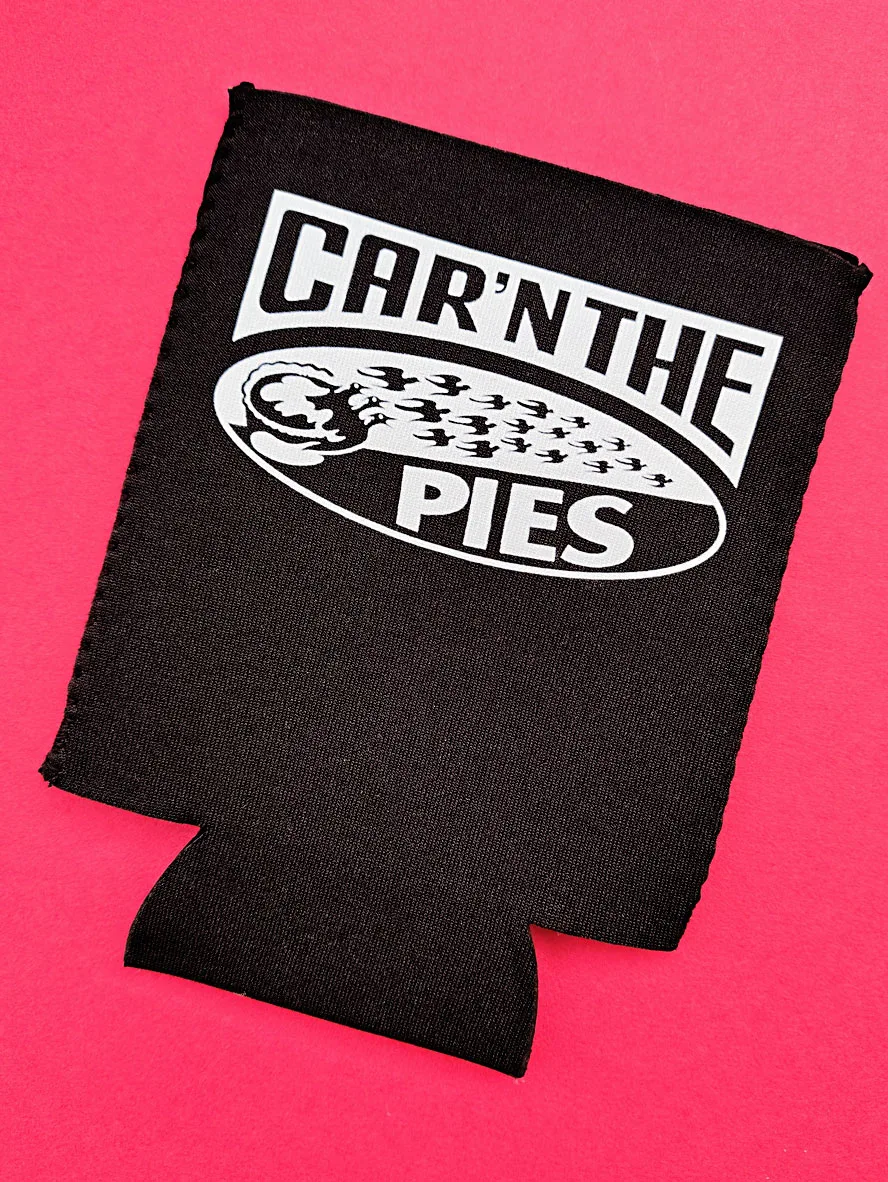 carn the pies stubby holder