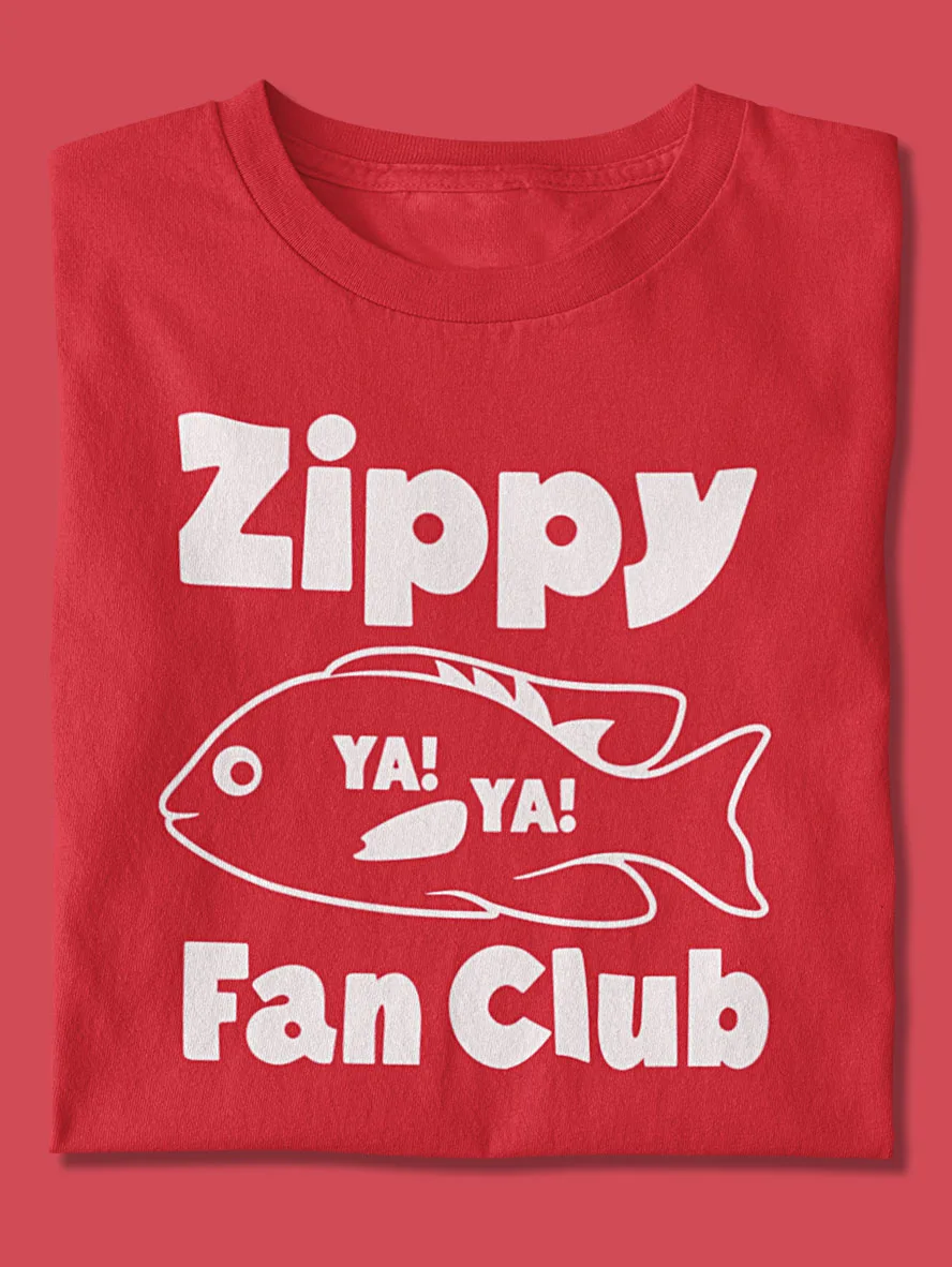 zippy fish womens footy shirt