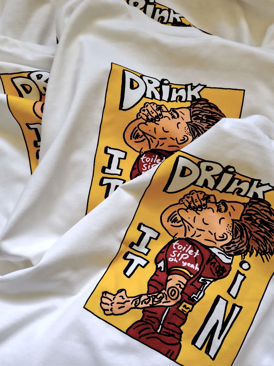 walsh toilet water shirt