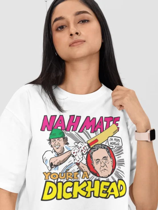 Piers Morgan Ian Chappell dickhead shirt