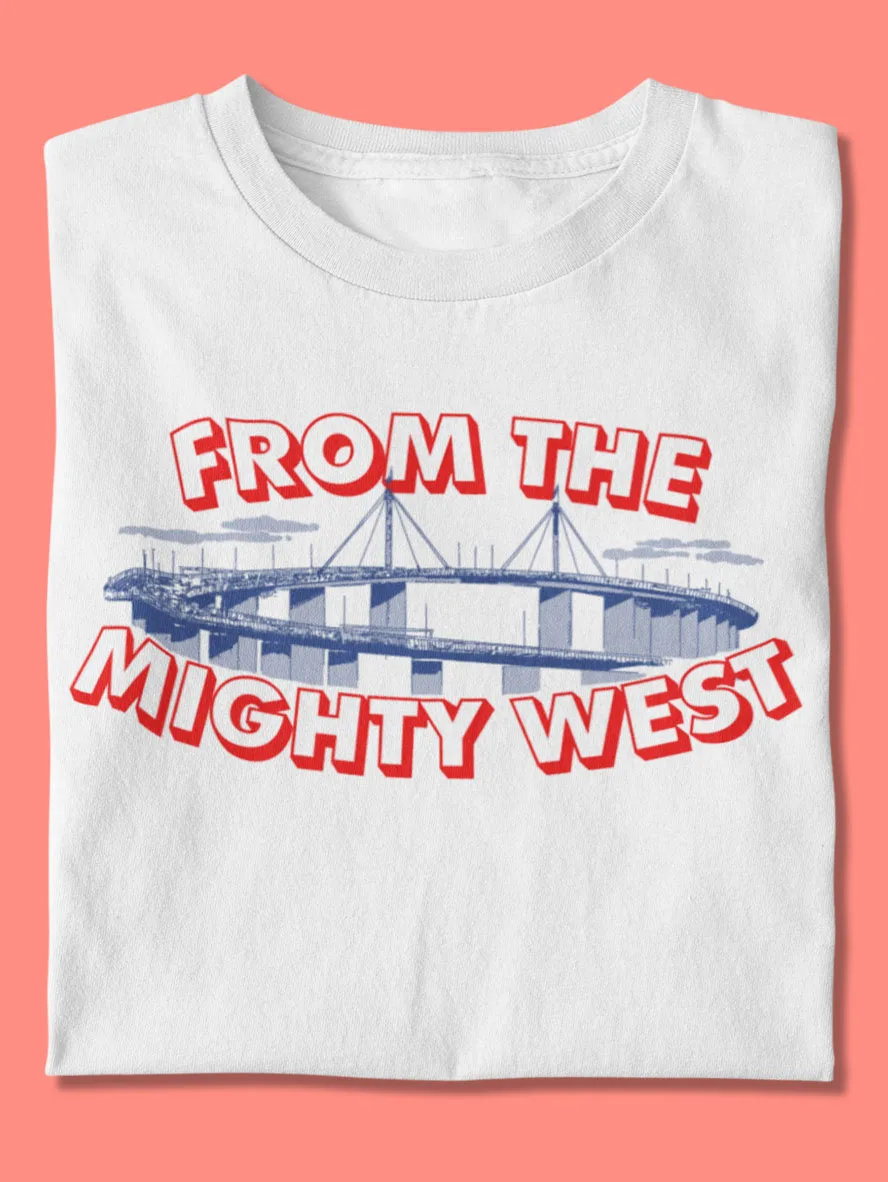 from the mighty west footy shirt